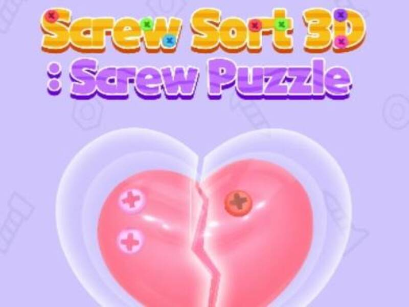 Gra Sortowanie śrub 3D ze śrubami w Internecie