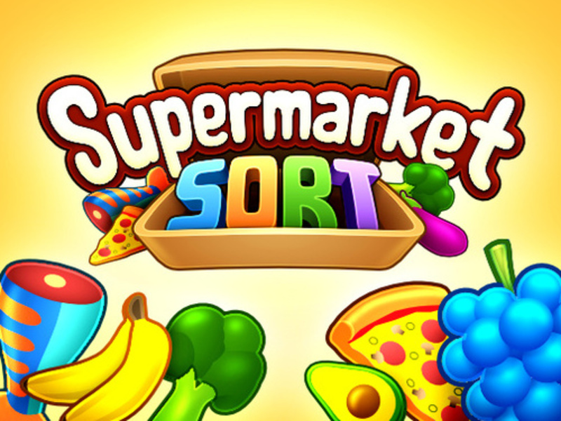 Gra Supermarket: sortowanie w Internecie