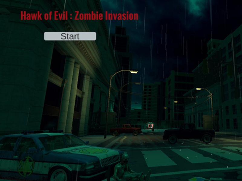 Gra Hawk Evil: Inwazja Zombie w Internecie