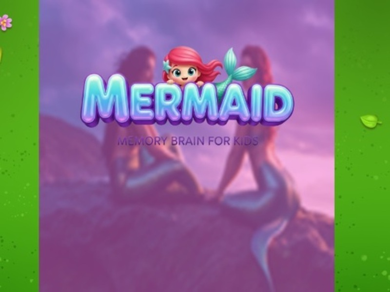 Gra Gry pamięci dla dzieci: syrena w Internecie