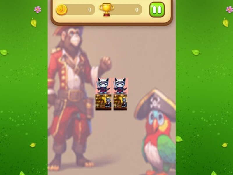 Gra Pirate Cat: Match Match w Internecie