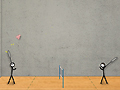 Gra Stick Figure Badminton  w Internecie