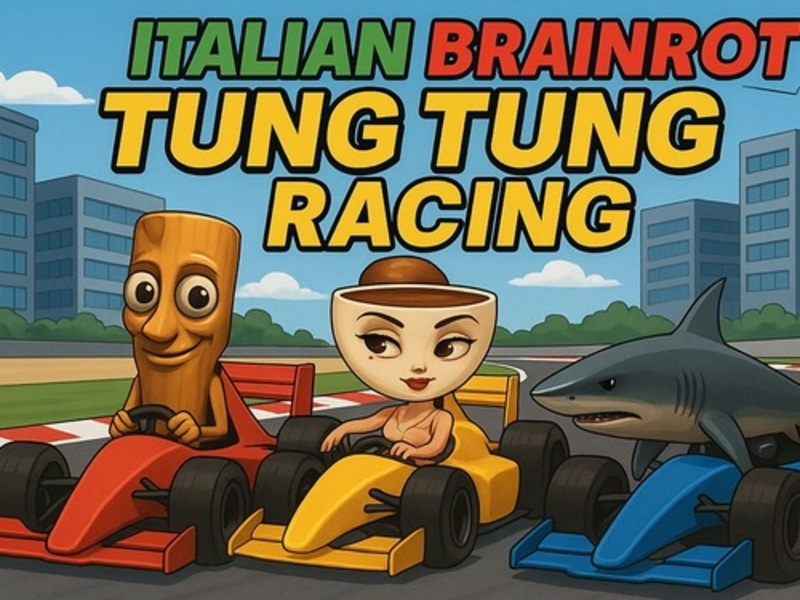 Gra Włoski Brainrot: Tung Tung Racing w Internecie