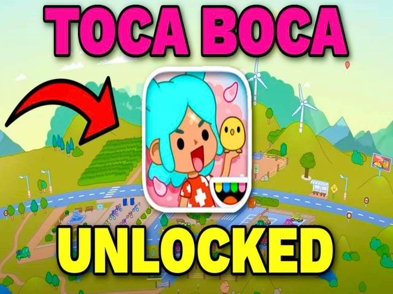 Gra Toca Boca Wszystko odblokowane w Internecie