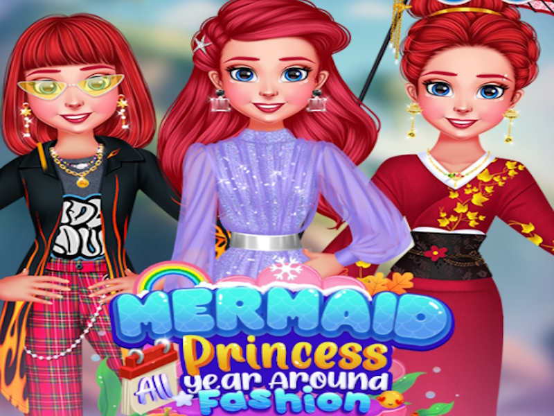 Gra Moda Princess-Rosalka przez cały rok w Internecie