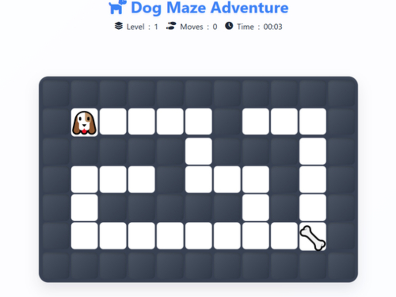 Gra Dog Adventure in the Maze w Internecie