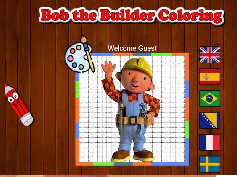 Gra Kolorowanie Bob Builder w Internecie
