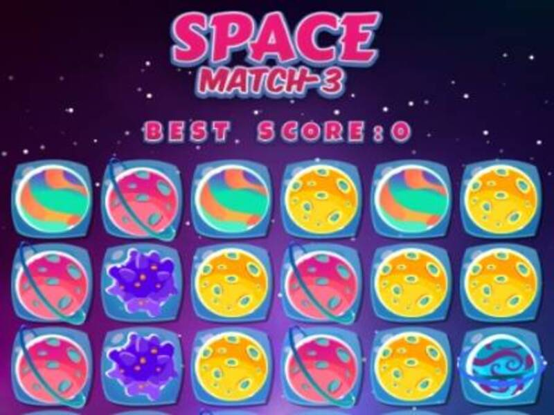Gra Space Match 3 w Internecie
