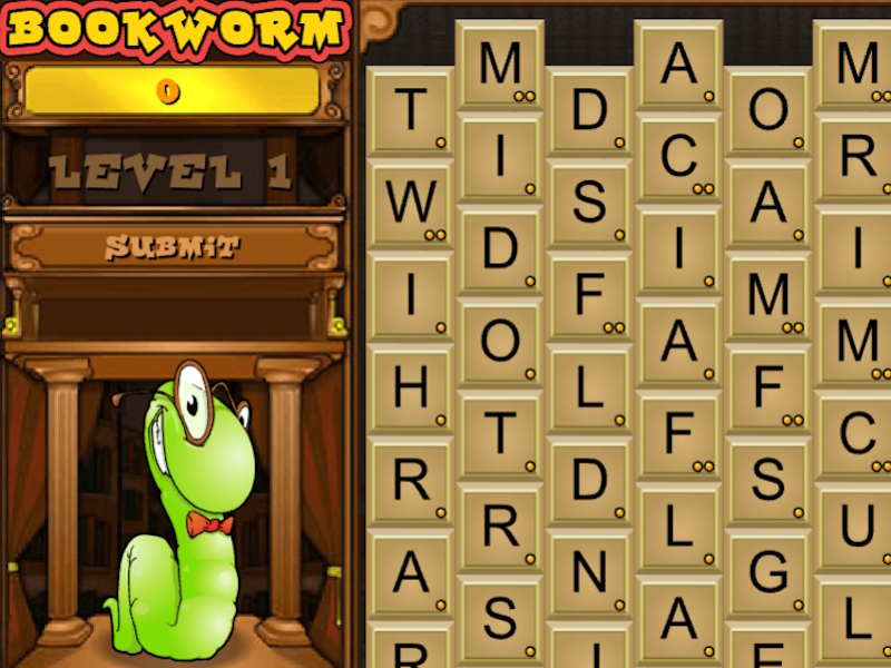 Gra BookWorm Online w Internecie
