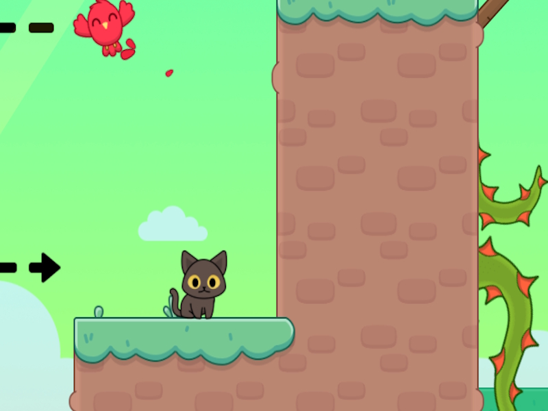 Gra Kitty kocha ptaki w Internecie