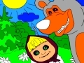 Gra Masha i niedźwiedź w lesie  w Internecie