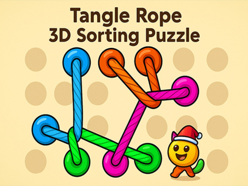 Gra Rope-bar z orzecha 3D w Internecie
