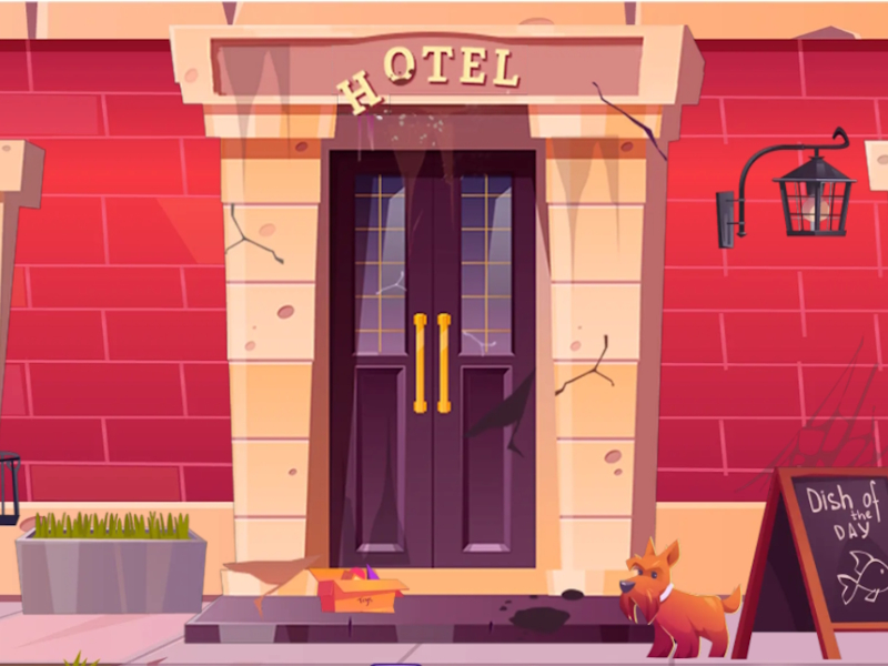 Gra Mój hotel, ukryty obiekt w Internecie