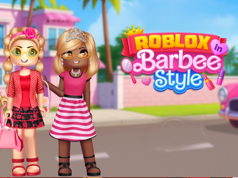 Gra Roblox w stylu Barbie w Internecie