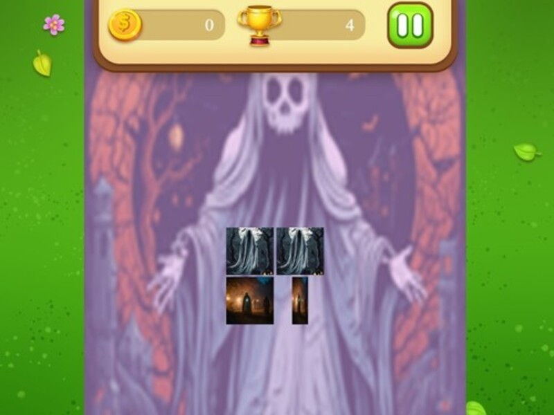 Gra Ghosts: Memory Match w Internecie