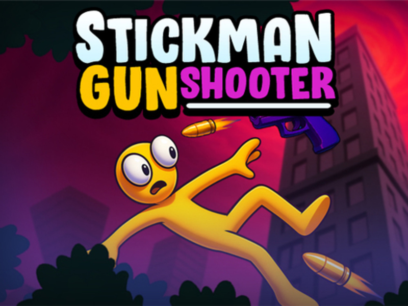 Gra Stykman: strzelec z pistoletu w Internecie