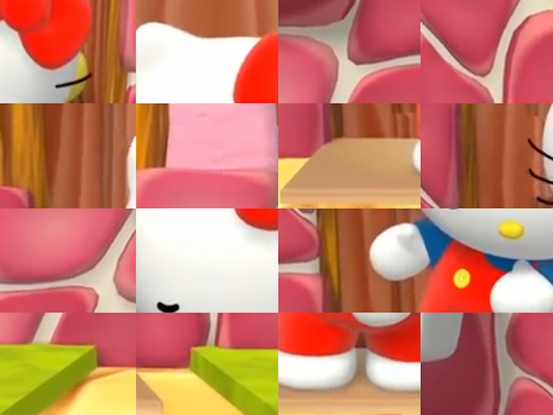 Gra Hallo Kitty: Puzzles wideo w Internecie