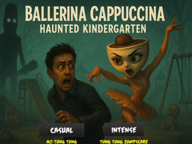 Gra Ballerina Kapuchino: Duch przedszkola w Internecie