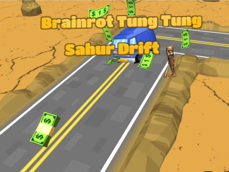 Gra Brainrrot Tung Tung Sahur Drift w Internecie
