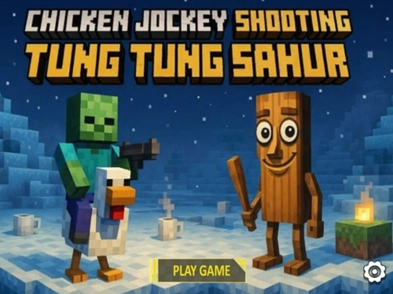 Gra Strzał z kurczaka z Tung Tung Sahur w Internecie