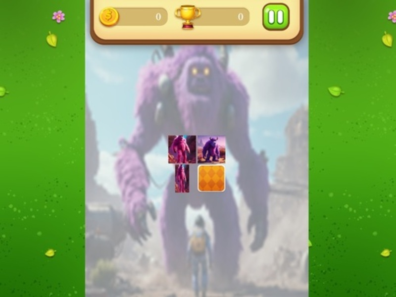 Gra Yeti: Pamięć mecz w Internecie