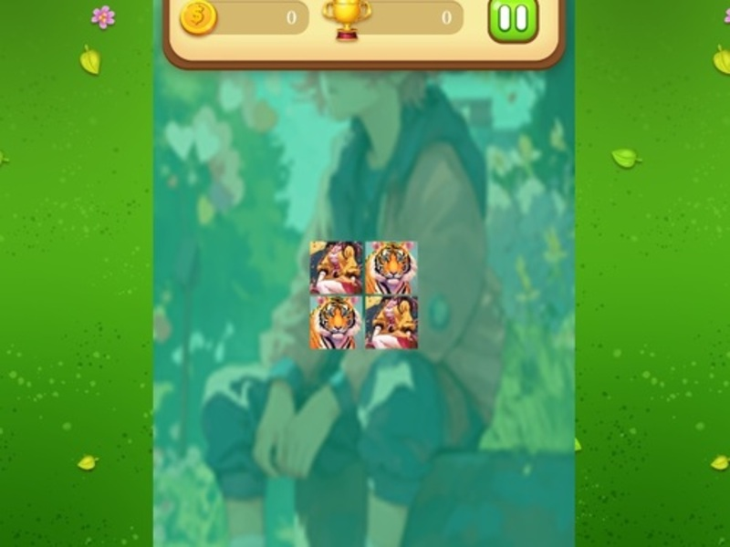 Gra Anime Tiger: Memory Match w Internecie