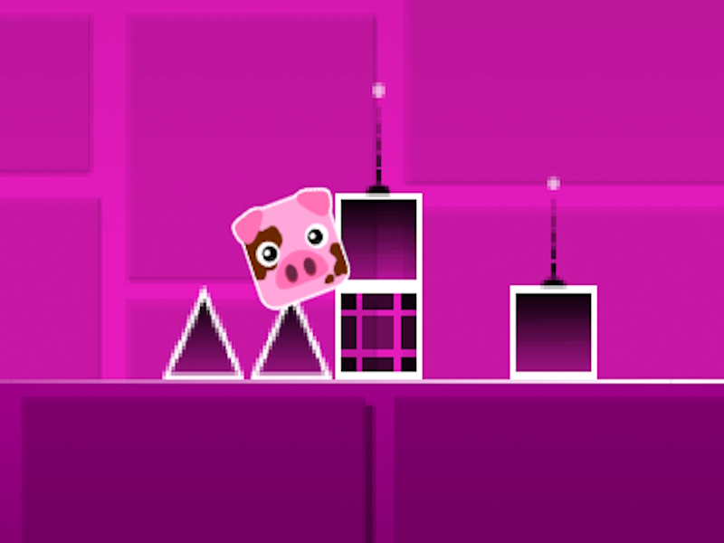 Gra Geometria Dash Svinsky Breakthrough w Internecie