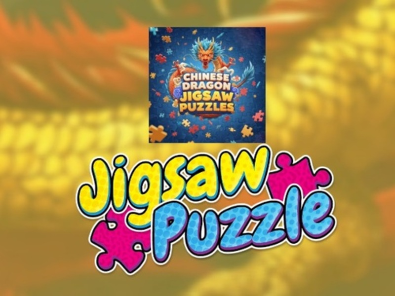 Gra Puzzle: chiński smok w Internecie