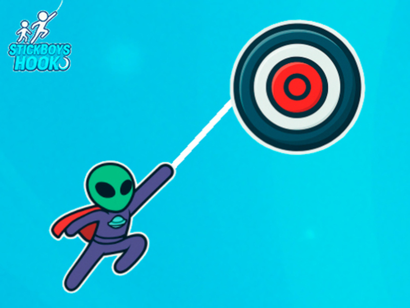 Gra Sticmain faceci z haczykami w Internecie