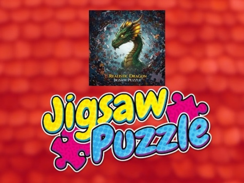 Gra Puzzle: Realistyczny smok w Internecie