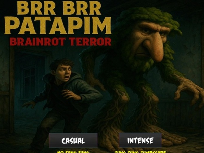 Gra Brr Brr Patapim Brainrot: Terror w Internecie