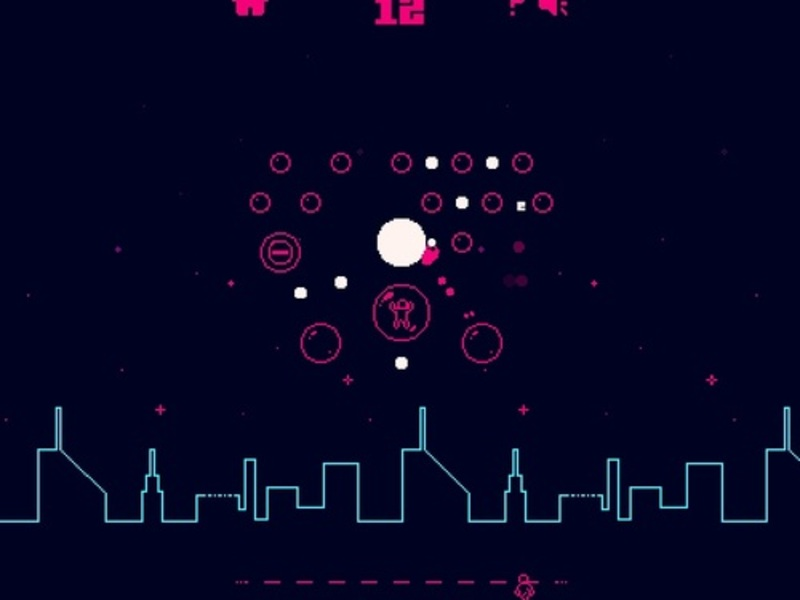Gra Space Bubbles muszą umrzeć! w Internecie