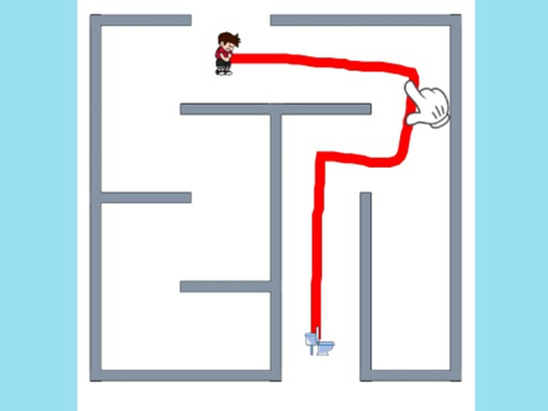 Gra Labirynt Escape: Toalet Fever w Internecie
