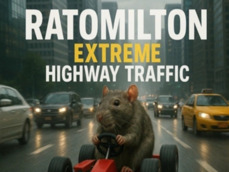 Gra Rat Milton: Ekstremalny ruch na autostradzie w Internecie