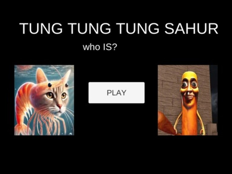 Gra Kim jest Tung Tung Tung Sahur? w Internecie